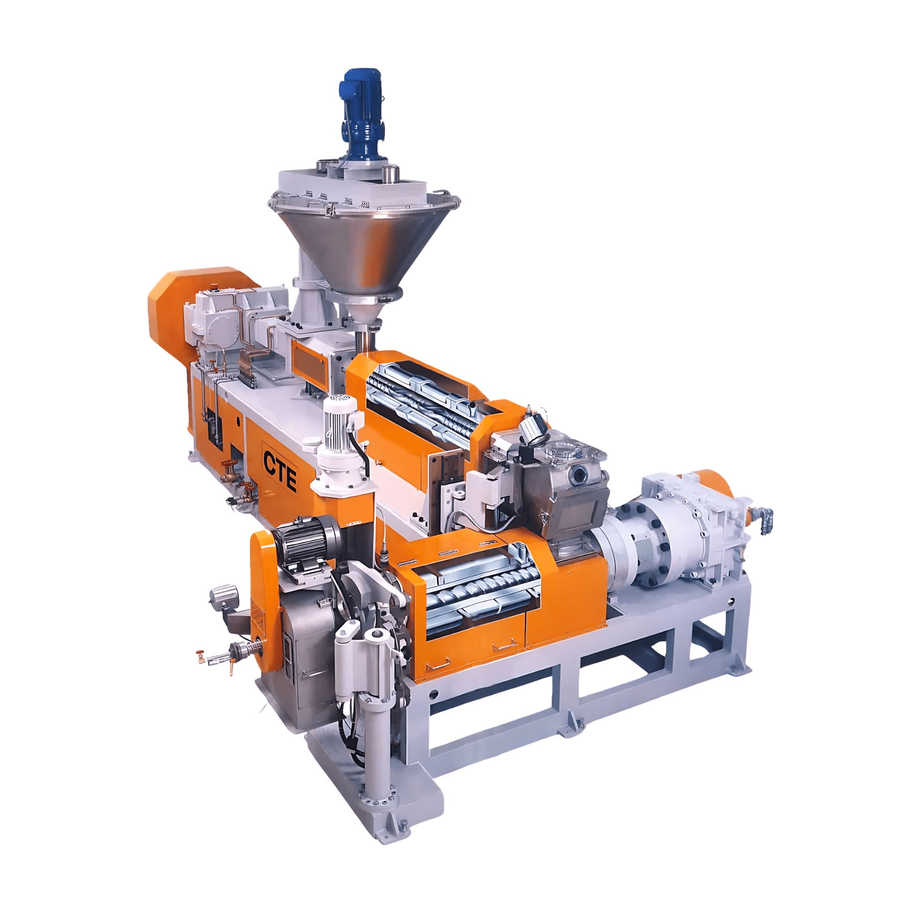 CTE twin-screw extruder